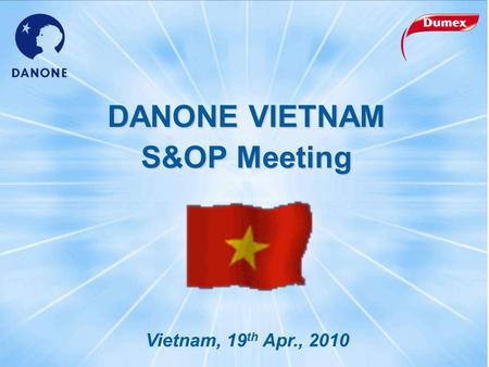 DANONE VIETNAM S&OP Meeting