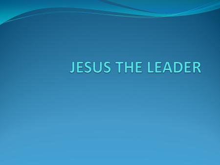 IN THE PICTURE Part of our responsibility as followers of Jesus is to use our influence to lead others to follow Jesus. We do this in different ways,