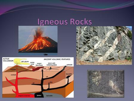 Summary 1. The Rock Cycle 2. Formation of Igneous Rocks 3. Classification of Igneous Rocks.