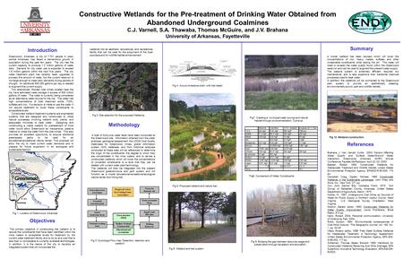 Introduction Constructive Wetlands for the Pre-treatment of Drinking Water Obtained from Abandoned Underground Coalmines C.J. Varnell, S.A. Thawaba, Thomas.