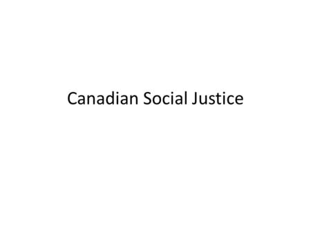 Canadian Social Justice. The Steven Truscott Case.