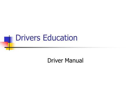 Drivers Education Driver Manual. The Points System MVC keeps track of individual driving records through a point system that assigns points to each traffic.