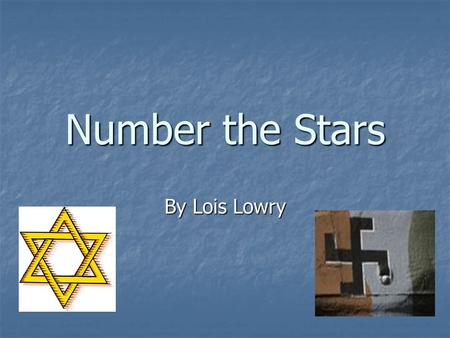 Number the Stars By Lois Lowry. Vocabulary Chapters 1-3.
