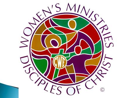 The Purpose of Disciples Women is to provide opportunities for spiritual growth, enrichment, education and creative ministries to enable women to develop.