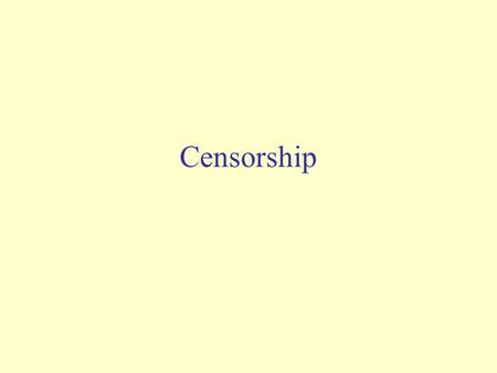 Censorship. Censorship has a long history dating back to Socrates who wanted to ban all fiction as being unworthy of a reader’s time and harmful to his.
