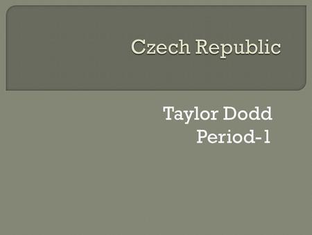 Taylor Dodd Period-1.  The Czech Republic flag has great meaning behind it. The white means peace and honesty, the red means hardiness, bravery, strength,