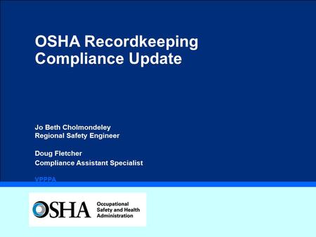 OSHA Recordkeeping Compliance Update