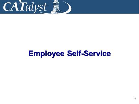 1 Employee Self-Service. 2 Welcome and Introductions Instructor(s) Bathrooms Exits Q&A Format.