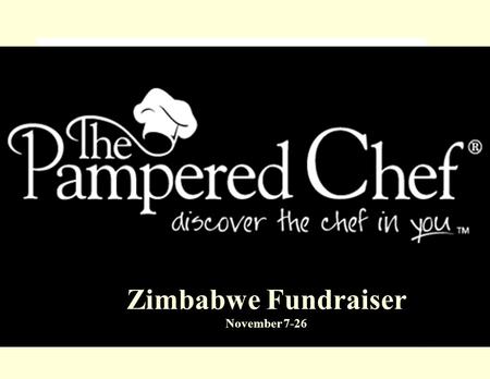 Zimbabwe Fundraiser November 7-26. Fundraiser to benefit the work in Kuwadzana  Jonnah and Tracy Masaka and their church feed over 100 orphans each day.