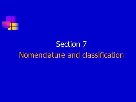 Section 7 Nomenclature and classification. All tumors (benign and malignant) have two basic components. Proliferating neoplastic cells that constitute.