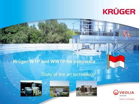 Krüger WTP and WWTP for Indonesia