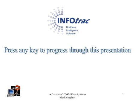 Press any key to progress through this presentation