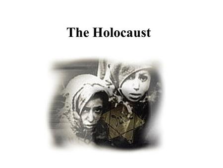 The Holocaust. What can you learn? History doesn’t just “happen.” It occurs because individuals, organizations, and governments made choices.
