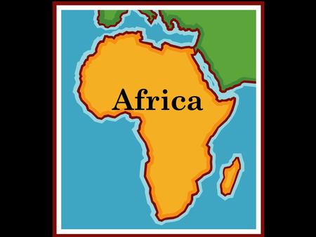 Africa.  Bantu Migrations.