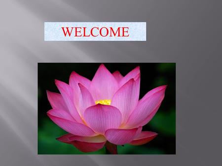 WELCOME. Presented by SHAYM SUNDER MITRA Asstt. Instructor URC,Nandigram,Bogra.