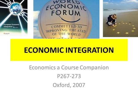 Economics a Course Companion P Oxford, 2007