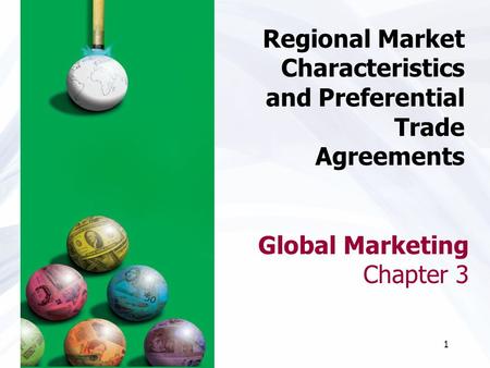 Global Marketing Chapter 3