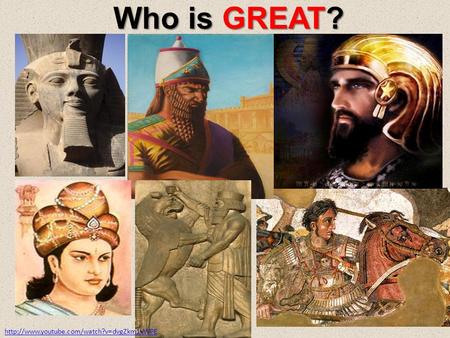 Who is GREAT?