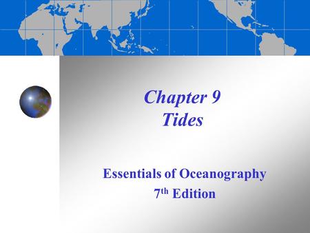 Essentials of Oceanography 7th Edition