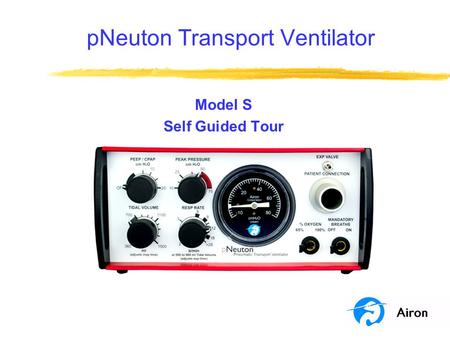pNeuton Transport Ventilator