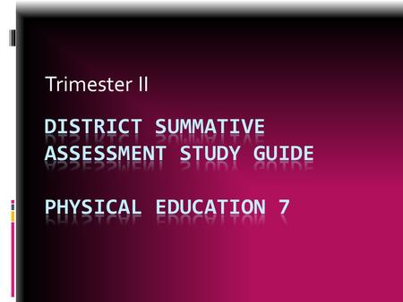 Trimester II. Repetition  The number of times you repeat an exercise.