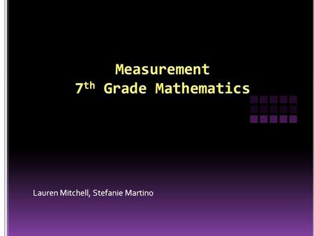Lauren Mitchell, Stefanie Martino. Your measurements are only as accurate as the tools you use. There are relationships between different shapes’ areas.