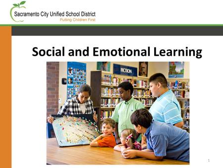 Social and Emotional Learning