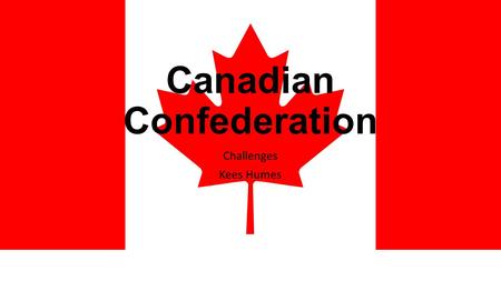 Canadian Confederation