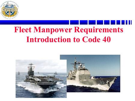 Fleet Manpower Requirements