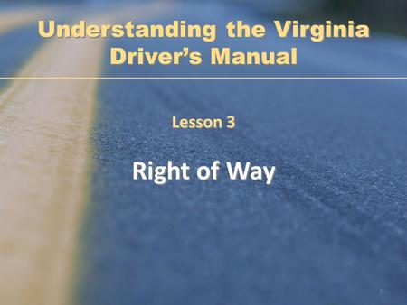 Understanding the Virginia Driver’s Manual