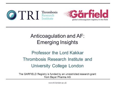 Anticoagulation and AF: Emerging Insights