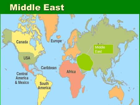 Middle East. The Middle East  Birthplace of Civilization (first cities- 5000 years ago)  “Holy land” place of 3 great religions (Judaism, Christianity,