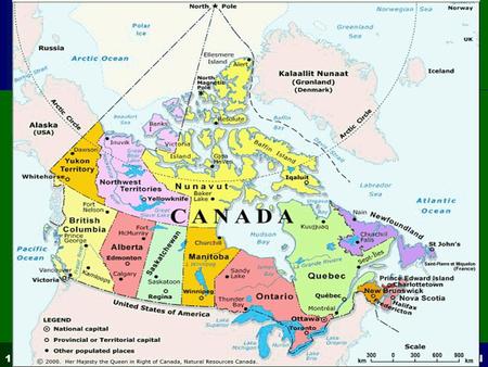 CHAPTER 9 Canada Section 1: History and Culture