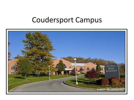 Coudersport Campus. LHU Coudersport at Cole Memorial Hospital Lock Haven University’s beautiful Coudersport Campus is situated in the heart of Potter.