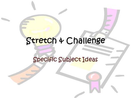 Stretch & Challenge Specific Subject Ideas. Gifted & Talented - Art Information and further research to support Gifted & Talented students in Art.