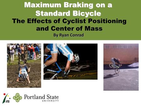 Maximum Braking on a Standard Bicycle