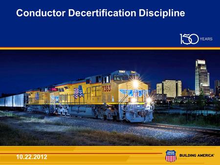 Conductor Decertification Discipline