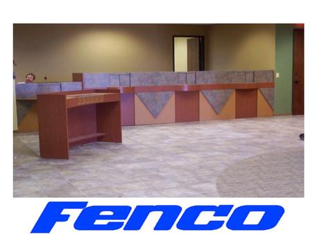 When You Purchase From FENCO, You Are Purchasing From A Company Who Understands Financial Industry Standards in Teller Counter Design. FENCO understands.