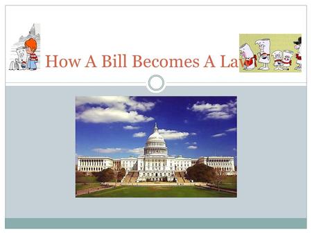 How A Bill Becomes A Law.