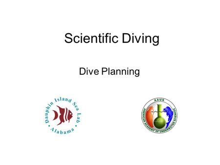 Scientific Diving Dive Planning. Moral of the Story It is difficult to identify every potential hazard. Some risks may be deemed acceptable.