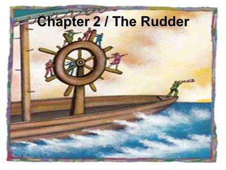 Chapter 2 / The Rudder. Ch2. Forces acting on the ship / Straight course With Rudder amidships and constant speed: Thrust due to the propellor and resistance.