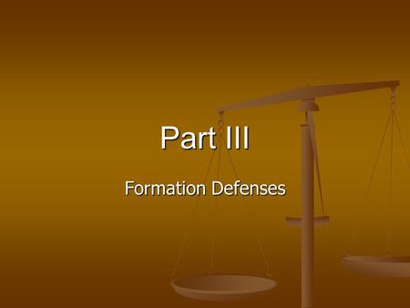 Part III Formation Defenses. Voidable Contract: R2 § 7 A voidable contract is one where one or more parties have the power, by a manifestation of election.