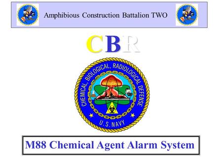 C B R M88 Chemical Agent Alarm System