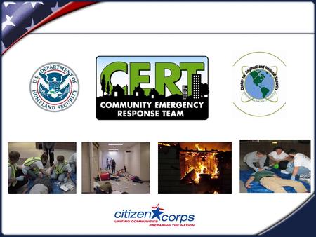 COURSE REVIEW CERT Course Review & Disaster Simulation  A Review of Key Points from the Course  A Final Exercise.