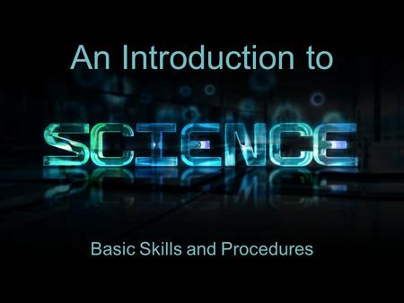 An Introduction to Basic Skills and Procedures. 1) Lab Equipment Refer to Handouts –Laboratory Equipment HandoutLaboratory Equipment Handout.