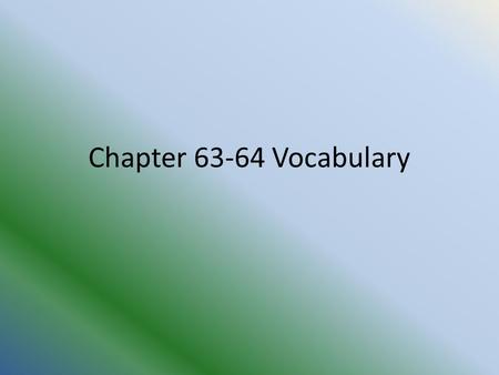 Chapter 63-64 Vocabulary. Sponte sua Of its own accord, voluntarily.