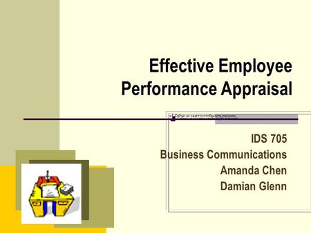 Effective Employee Performance Appraisal