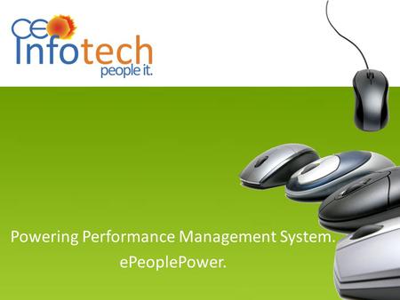 Powering Performance Management System. ePeoplePower.