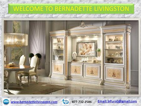 WELCOME TO BERNADETTE LIVINGSTON