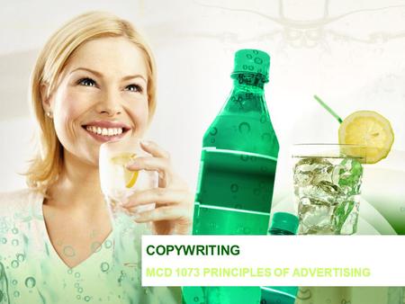 MCD 1073 PRINCIPLES OF ADVERTISING